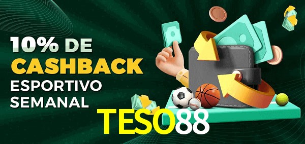 10% de bônus de cashback na TESO88